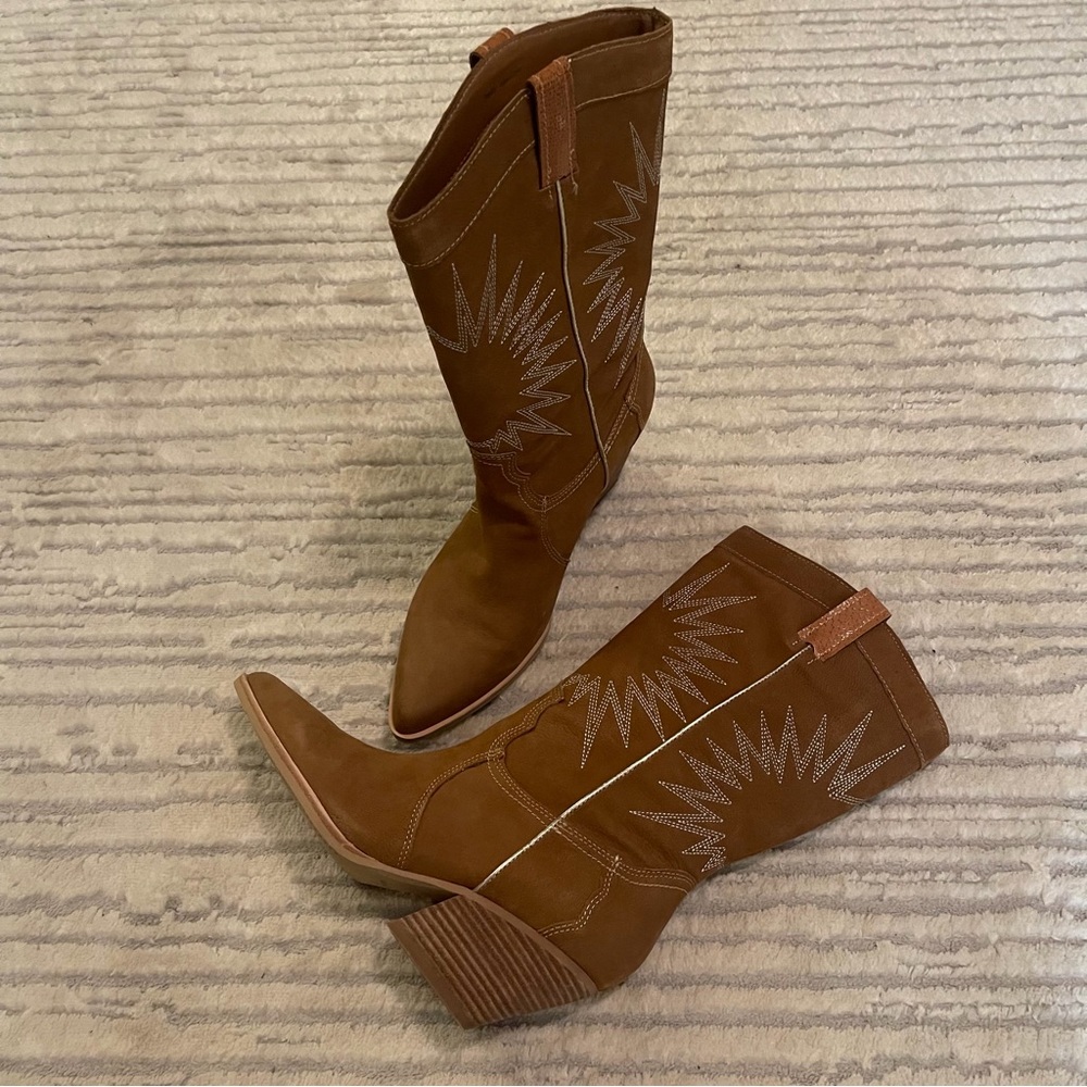 NEW Dolce Vita Lawson Boots Whiskey 9.5 - Picture 8 of 10